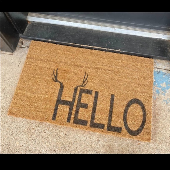 Hello Door Mat🦌 - Picture 1 of 1